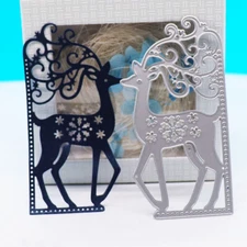 Deer Metal Cutting Dies Scrapbooking Paper Crafts Embossing Stencil Die Cut Mold