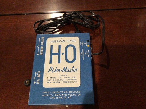 HO PIKE MASTER AMERICAN FLYER TRANSFORMER 32663 LOS TRENES MODELO A.C. GILBERT | Zustand: Used