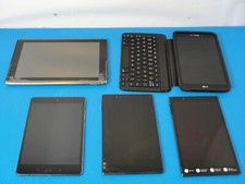 LOT OF 5 Tablet: Asus ZenPad Z8s P00J, 2x Len...