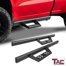 Running Boards for 2018-2025 Jeep Wrangler JL 2 Door 4" Drop Side Steps Nerf Bar