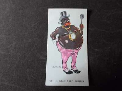 No. 64 THE GREAT CAPO PUTIFAR figurines 4 musketeers perugina buitoni 1936