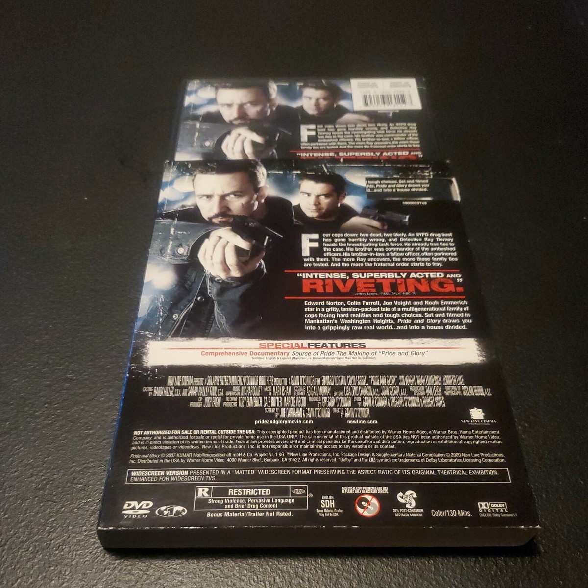 Pride and Glory (DVD with Slipcover, 2-Disc Set, Special Edition