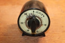 Vintage M. H. Rhodes Glow In The Dark Laboratory Mechanical Timer 58440 As Is