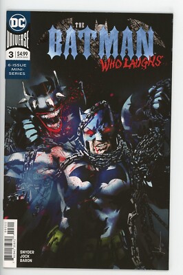BATMAN WHO LAUGHS #3 NEAR MINT 2019 JOCK COVER & ART DC COMICS  b-162