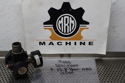 ROSS 5211C5007 0-13.8Bar Adj. 20.7 Bar Max Modular Remote Pilot Regulator Used