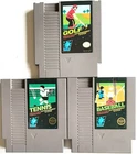 ORIGINAL VINTAGE NINTENDO NES 3 GAMES LOT GOLF / BASEBALL / TENNIS SPORTS GAMES