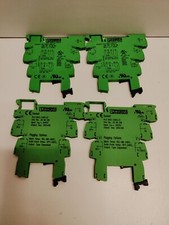 LOT OF 4 NEW OLD STOCK! PHOENIX CONTACT 24V TERMINAL BLOCKS PLC-BSC-24DC/21