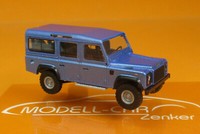 Busch 50352 Land Rover Defender 110 Blaumetallic 1:87 Neu