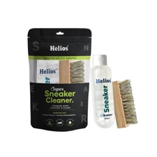 Helios Super Sneaker Cleaner Essential Kit 125 ml Soft Bristles Brush Nubus Canv