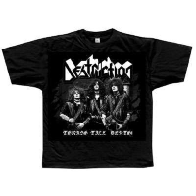 DESTRUCTION  Thrash Till Death  Big Shirt Plus Size XXXL 3XL Oversize Übergröße 