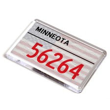 FRIDGE MAGNET - Minneota, 56264 - US Zip Code