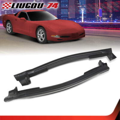 Fit For 1997-2004 Chevy Corvette Targa Top Mounted Side Weatherstrip Seal Pair