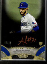 2021 Topps Tier One Break Out Autographs Bronze Ink #BOAAT Anderson Tejeda /25