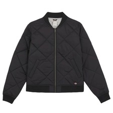 Dickies Womens/ladies Quilted Bomber Jacket Fs10756