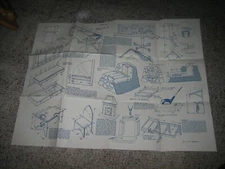 +Vintage Modern Handcraft Inc Sheet #14 & #15 Woodworking Pattern Instructions