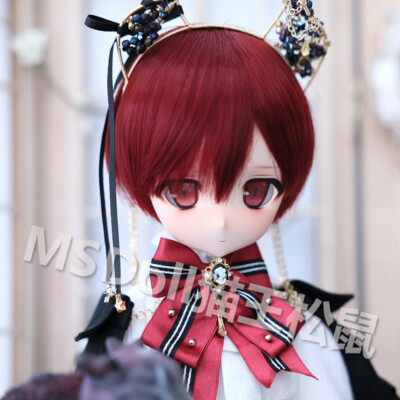 For 1/6 1/4 1/3 Uncle Man BJD SD Handsome Boy Short Wig Ball-jointed Doll Hair