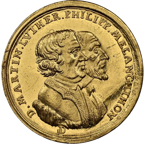 Germany - Nurnberg 1730 Free City Gold 1/2 Ducat Medal - NGC MS63 - EXTROADINARY