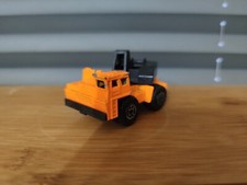 Matchbox Mobile Crane Kran orange schwarz defekt