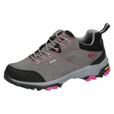 Brütting Outdoorschuhe Mount Brady low Damen Wanderschuhe grau Leder - Bild 1 von 4