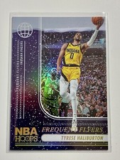 2024-25 Panini Nba Hoops Tyrese Haliburton Frequent Flyers #7 Holo Winter Pacers