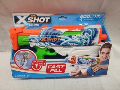 X-Shot Water Fast-Fill Skins Hyperload Water Blaster by ZURU