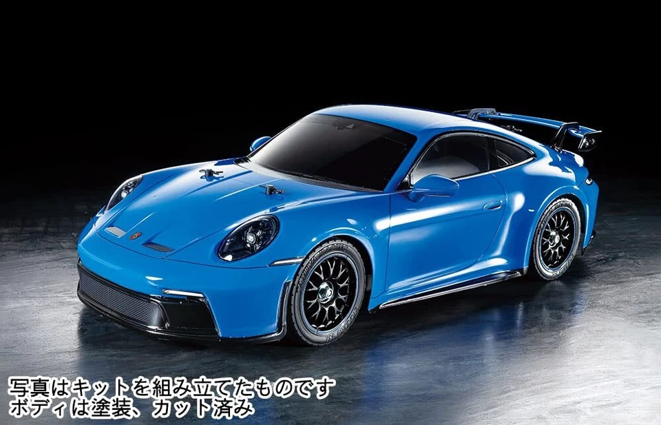 TAMIYA 1/10 RC Car No.712 Porsche 911 GT3 (992) TT-02 CHASSIS Assembly Kit 58712 - Image 2 of 3