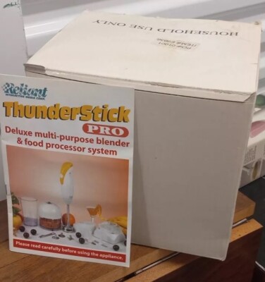 THUNDER STICK PRO DELUXE MULTIPURPOSE SYSTEM & FOOD PROCESSOR BY   Reliant  