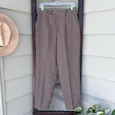 Fundamental Things Vintage Wool Blend Dress Pants Womens SZ 12 Trousers 80s 90s