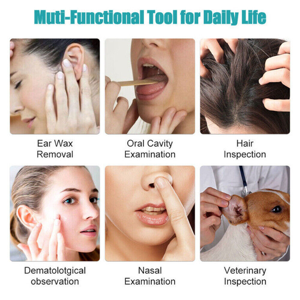 Wireless Visual Ear Cleaner Endoscope Earpick Camera Otoscope Ear Wax