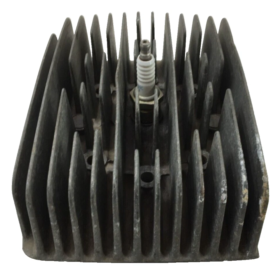 USED ROTAX SKI-DOO 420 813 855 VINTAGE SNOWMOBILE CYLINDER HEAD FITS 77 TNT 346 - Image 2 of 4