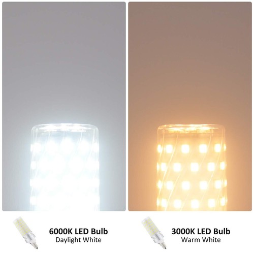 E12 LED bulbs Candelabra LED Bulbs 100 Watt EquivalentWarm White 3000K 16W LE... - Picture 5 of 7