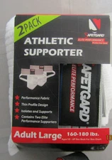SafeTGard Elite Performance Athletic Supporter Without Pocket 2-Pack Jockstraps