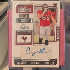 Panini 2023 Contenders Rookie Ticket Cody Mauch #169 Autograph Buccaneers