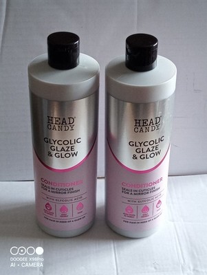 2 x Head Candy Glycolic Glaze & Glow Conditioner 500ml x 2