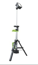 ????Luceco Rechargeable Tripod Work Light 20W 5V 2000lm Cable Length 1m 6500K
