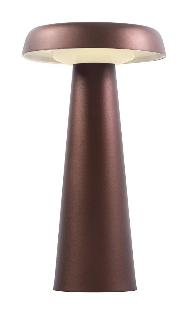 Dftp By Nordlux Led Table Lamp Arcello Dimmable, Brass Burnished - Image 3