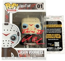Mike DeLuna signed Funko Pop Figure Jason Voorhees Friday the 13th Part III