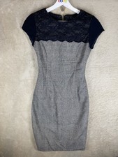 ZARA BASIC Casual Dresses Size S Womens Grey Short Sleeve