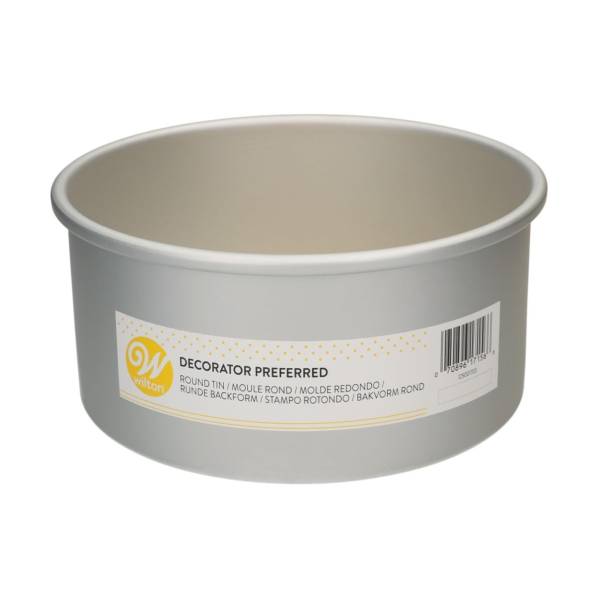 Wilton Cake Pan, Silver, 20 x 10 cm (L7P)