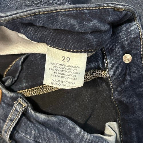BKE Payton Ankle Skinny dunkelblaue Damenjeans 29 (31 x 26,5) Mid Rise Stretch - Bild 7 von 7