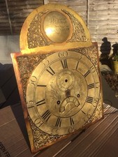 longcase grandfather clock movement and dial