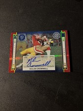 2024 Photogenic Nolan Cromwell In the Action Auto 9/10 Rams IAA-NCO