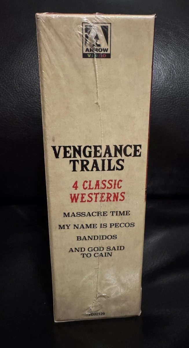 Vengeance Trails - 4 Classic Westerns (Blu-Ray B, OOP, Arrow, Box Set) Like New