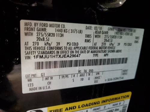 Ignition Switch Dash Mounted Push Button Assembly Fits 15-23 EDGE 2923478 - Picture 11 of 12