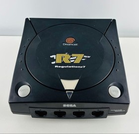 Sega Dreamcast Console Regulation R7 Black HKT-3000 W/Box DC Rare Used Game JP