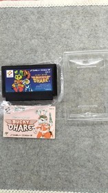 [Rare] Bucky O'Hare KDS-1V NES KONAMI Box Manual Japan A4105