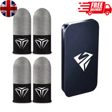 2 Pairs Mobile Gaming Finger Sleeves Anti-Sweat Thumb Gloves for Mobile Games