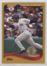 2002 Topps Home Team Advantage Manny Ramirez #125 a8a