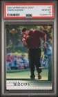 2001 UPPER DECK GOLF #1 TIGER WOODS ROOKIE RC PSA 10