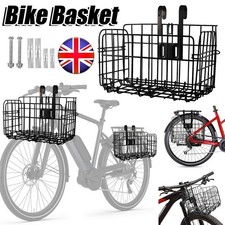 Large Wire Basket - Carry Shopping Front Mounted Cycling Bike Bicycle Shopper UK